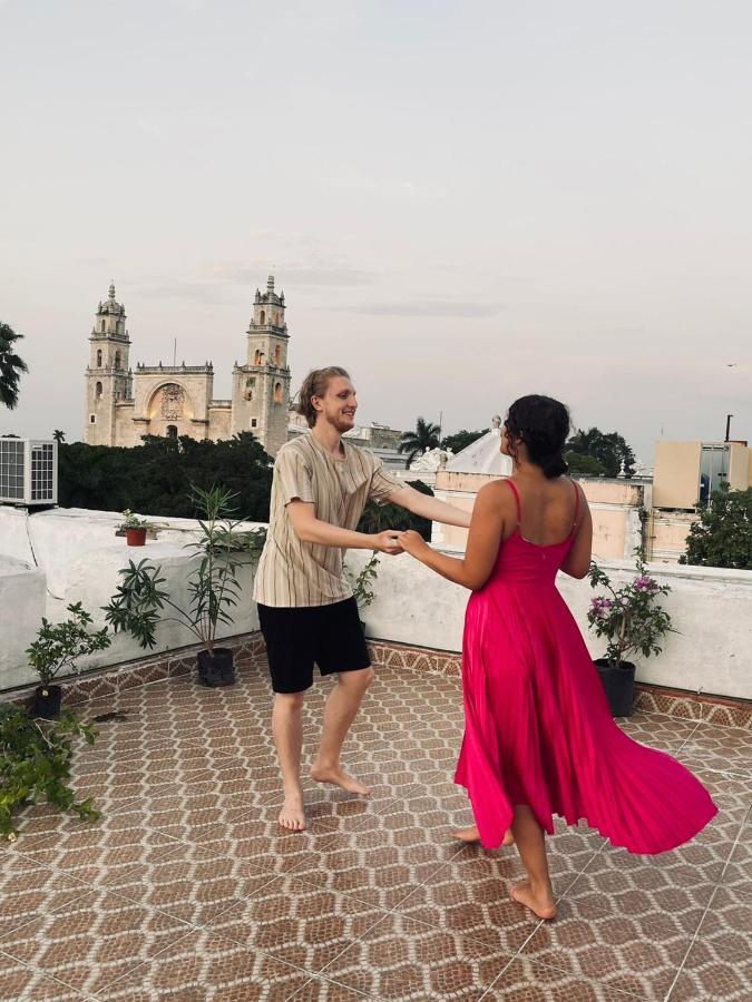 Hostal Zocalo Hotel Mérida Buitenkant foto
