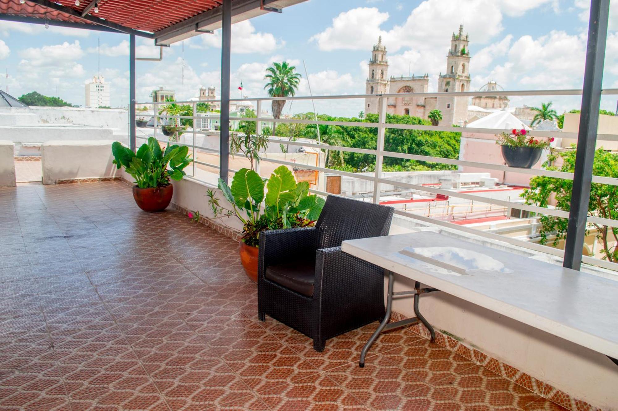 Hostal Zocalo Hotel Mérida Buitenkant foto